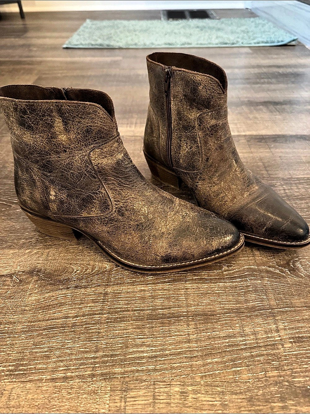 Diba True Ankle Boots Grayish Brown